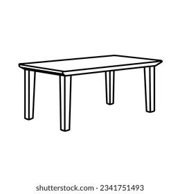 Desk Scene Illustrations and Cartoon Desk Poster