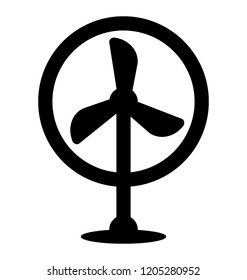 
Desk or table fan, easy to carry and use in small places 
