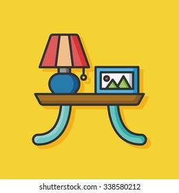 desk table flat icon