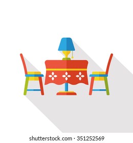 desk table flat icon