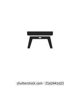 Desk Table Furniture line icon. linear style sign for mobile concept and web design. Desk Table Furniture outline vector icon. Symbol, logo illustration. Vector graphic