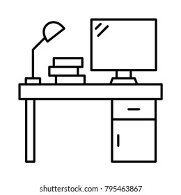 desk table monitor