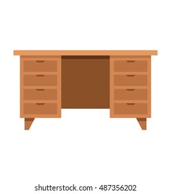 
Desk Vector Icon
