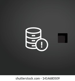 Desk vector icon. Desk concept stroke symbol design. Thin graphic elements vector illustration, outline pattern for your web site design, logo, UI. EPS 10.