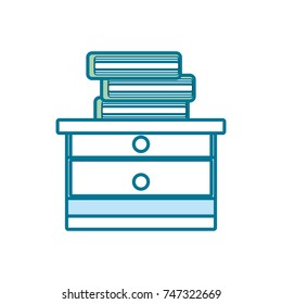 desk  vector illustration