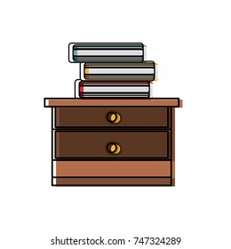 desk  vector illustration