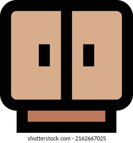 ilustración del vector de escritorio sobre un fondo transparente.Símbolos de calidad superior.Iconos vectores de trazo para el diseño de concepto y gráfico.