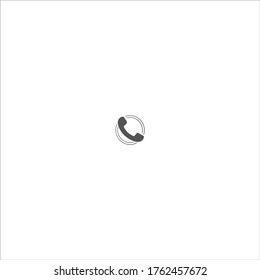 deskphone icon call contact vector