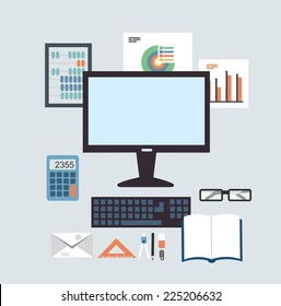 Desktop Accounting illustration