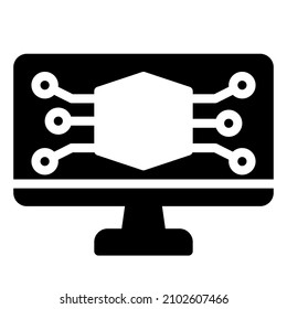desktop app application installed
install integrated technology web development icon