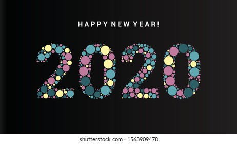 Desktop Background 2020 Buble & Circle