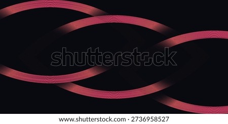 Desktop background with an abstract illustration of a moving sound wave in blue and pink