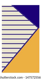 
Desktop background on phone screen vector image