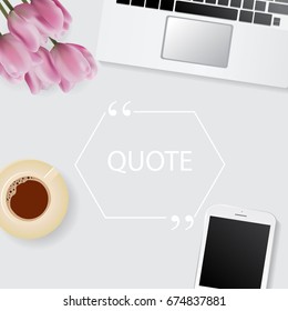 Desktop background. Vector stock.