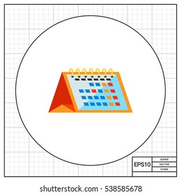 Desktop Calendar Icon