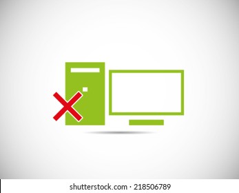 Desktop Computer Damaged