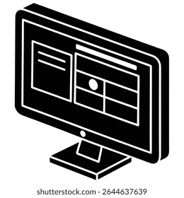 A desktop computer displaying data analytics on the screen showcases a dynamic interface filled with charts, graphs, and real-time metrics. The vivid visuals highlight trends.