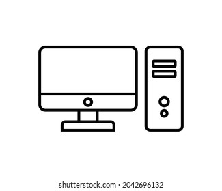 Desktop Computer Icon Design, Computer Icon, Icon Design