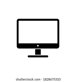 Símbolo de pantalla de icono de equipo de escritorio