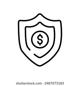 Desktop Computer icons set vector stock illustration