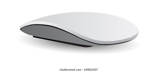 Desktop Computer Mouse, Vector Illustration EPS 10.