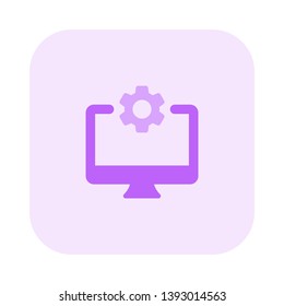 desktop computer operating system setting and maintenance