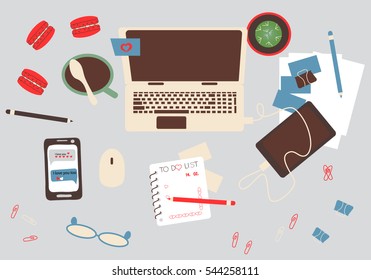 desktop computer with St. Valentine's Day