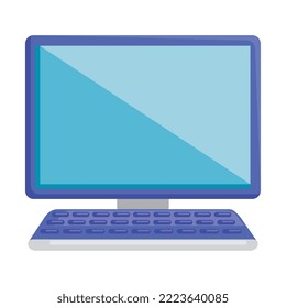 Desktop Computer Tech Device Icon