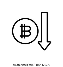 Desktop, credit card icon. Simple line, outline vector elements of economy icons for ui and ux, website or mobile application