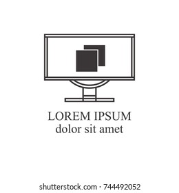desktop icon business concept