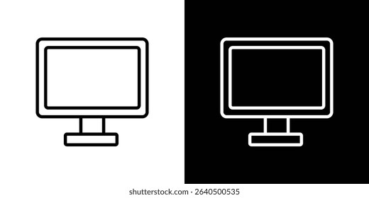 Desktop icon Graphic vector set for ui design