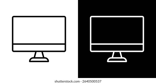 Desktop icon Graphic vector set for ui design