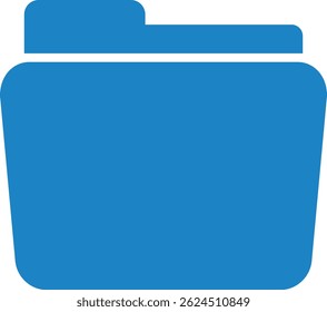 Ilustração do ícone da área de trabalho da pasta