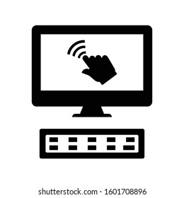 Desktop icon, Desktop symbol for your web site , logo, app, UI design