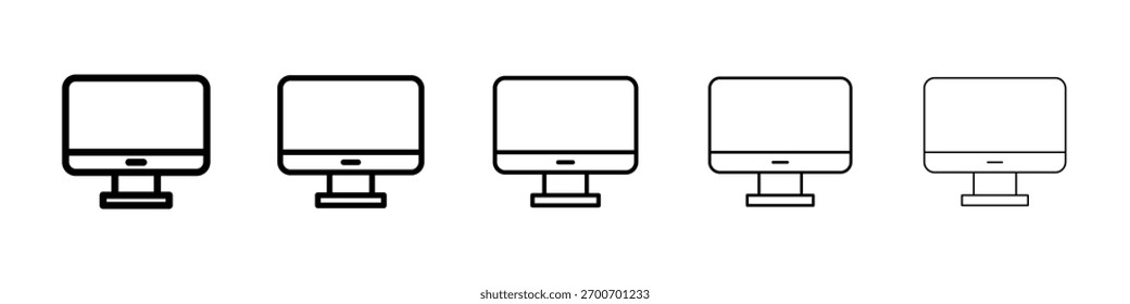 Desktop-Symbol: Vektorgrafik