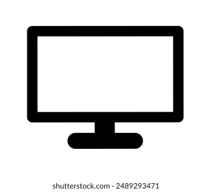 Vector de escritorio sobre fondo blanco.