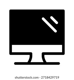 Ilustración de diseño de símbolo de Vector de icono de escritorio