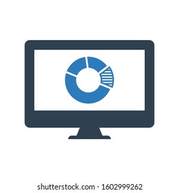 Desktop image icon, Desktop symbol for your web site , logo, app, UI design