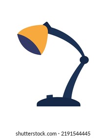 Desktop Lamp Icon Vector Template Illustration Design isolated on a white background