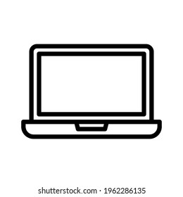 Desktop, laptop, device icon vector image. Can also be used for customer support and UI. Suitable for use on web apps, mobile apps and print media.