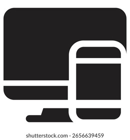 Desktop and Mobile Device Illustration 