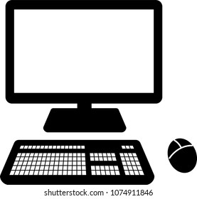 Desktop PC illustration