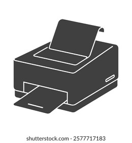 Desktop Printer Symbol for Daily Office Needs
