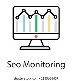 
A desktop screen showing some statistics to give view of seo monitoring
