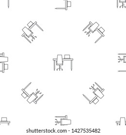 Desktop table computer pattern seamless vector repeat geometric for any web design