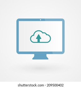 Desktop and upload cloud