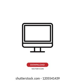 Desktop vector icon