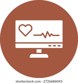 Desktop Vector Icon Design Illustration