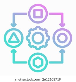 Despendencies Icon Element For Design