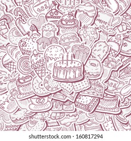 Dessert background